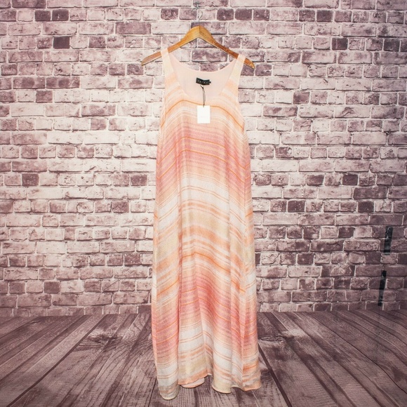 HATCH Maternity The Sunset Striped Maxi Dress - Picture 6 of 7